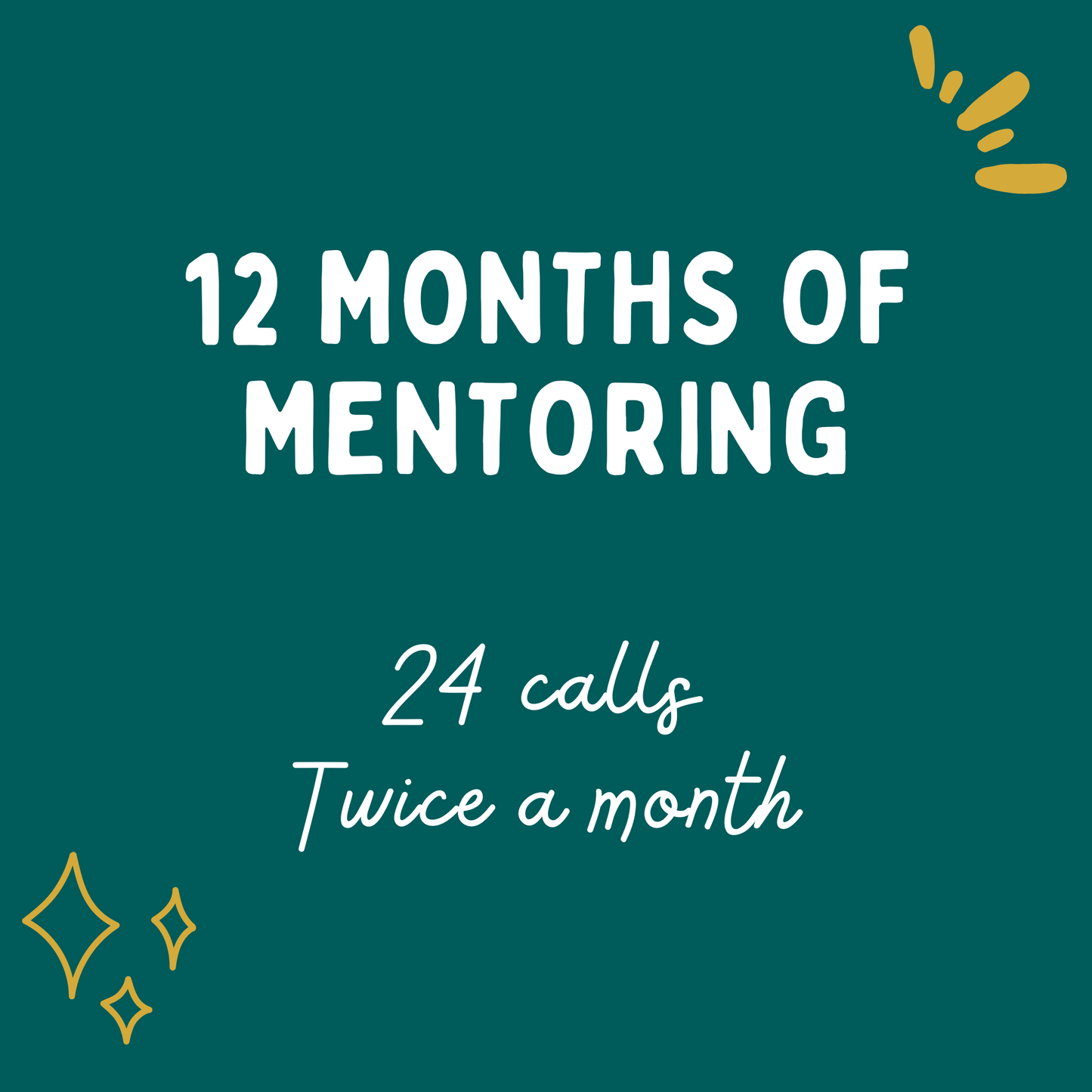 12 Months of Mentoring